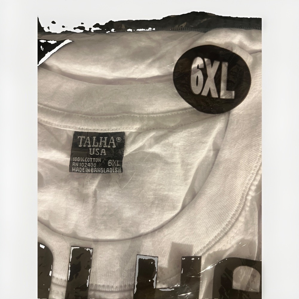 Talha USA Short Sleeve Size 6X Crew Neck T Shirt - Picture 3 of 4